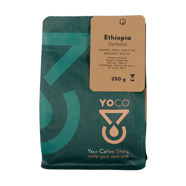 Ethiopia Gerbota | Filter coffee beans, 250g