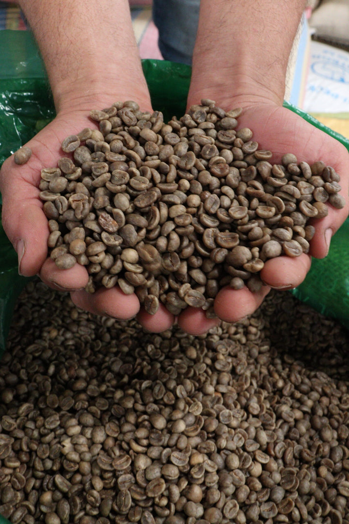 Specialty coffee beans from Colombia Cofinet Gaitana region