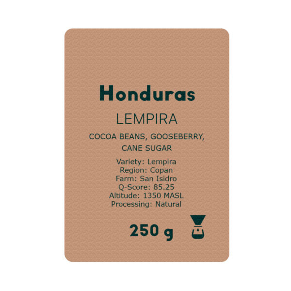 Honduras Lempira | 5 drips