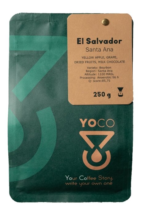 El Salvador Santa Ana | Filter coffee beans, 250g